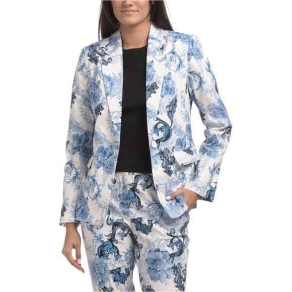 TAHARI ASL Printed Blazer
